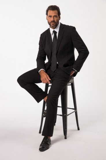 JP1880 Kelto Flexnamic Business Suit Black - Kostymer och kavajer - Kostymer i stora storlekar
