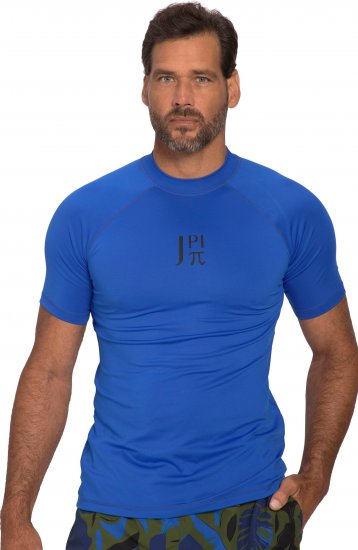 JP1880 Jay-Pi Short Sleeve Swim Shirt Blue - Träningskläder & friluft - Träningskläder till herr i stora storlekar