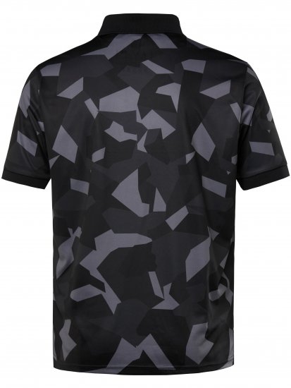 Jay-Pi QuickDry Golf Polo Shirt Camouflage Black - Träningskläder & friluft - Träningskläder till herr i stora storlekar