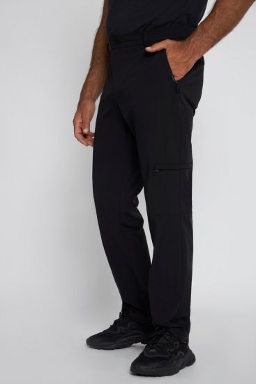JP1880 Jay-Pi Flexnamic QuickDry Trekking Pants Black - Träningskläder & friluft - Träningskläder till herr i stora storlekar