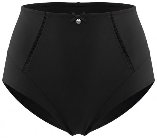 Ulla Popken 809385 Formande trosor med spets Svart - Shapewear - 