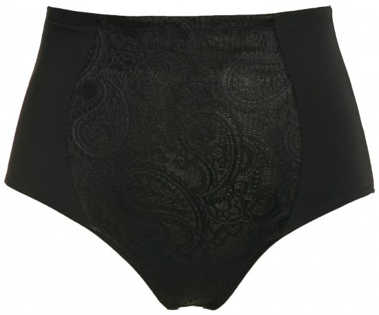 Ulla Popken 809604 Formande trosor Svart - Shapewear - 