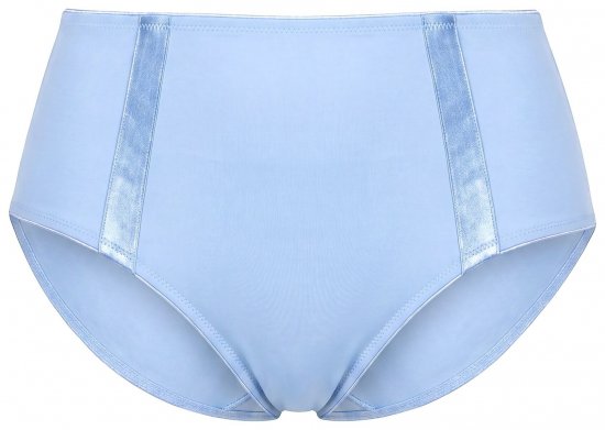 Ulla Popken 815268 Randiga trosor Ljusblå - Trosor - 