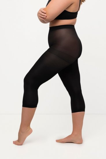 Ulla Popken 815580 3/4-strumpleggings med skavskydd 80 den Svart - Strumpbyxor & strumpor - 