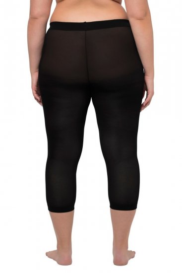 Ulla Popken 815580 3/4-strumpleggings med skavskydd 80 den Svart - Strumpbyxor & strumpor - 