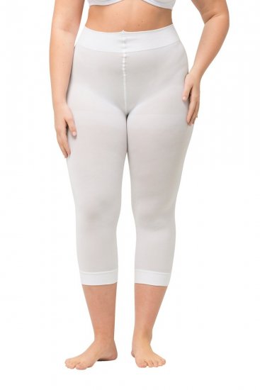 Ulla Popken 815580 3/4-strumpleggings med skavskydd 80 den Vit - Strumpbyxor & strumpor - 