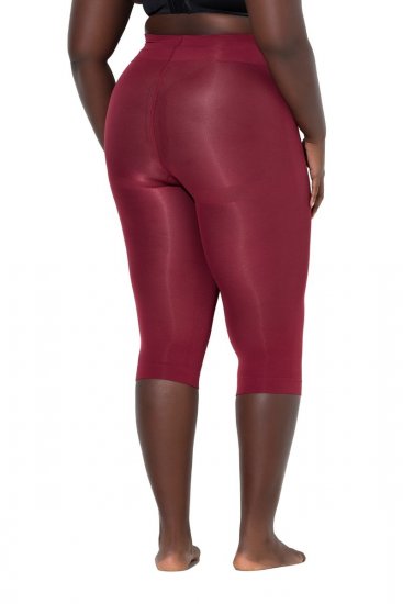 Ulla Popken 815580 3/4-strumpleggings med skavskydd 80 den Röd - Strumpbyxor & strumpor - 