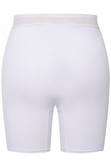 Ulla Popken 816440 Formande shorts med hög midja Vit - Shapewear - 