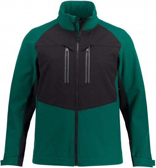JP1880 Jay-PI Flexnamic Softshell Jacket Bottle Green - Träningskläder & friluft - Träningskläder till herr i stora storlekar