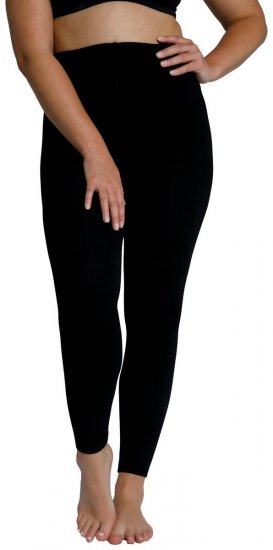 Ulla Popken 819652 Varma strumpleggings Svart - Strumpbyxor & strumpor - 