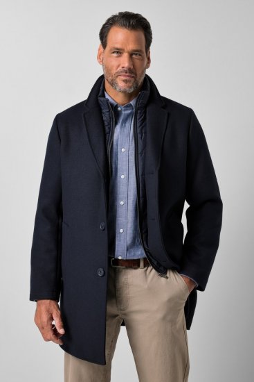JP1880 821066 Quiltad Ullrock Mörkblå - Jackor - Stora jackor - 2XL-12XL