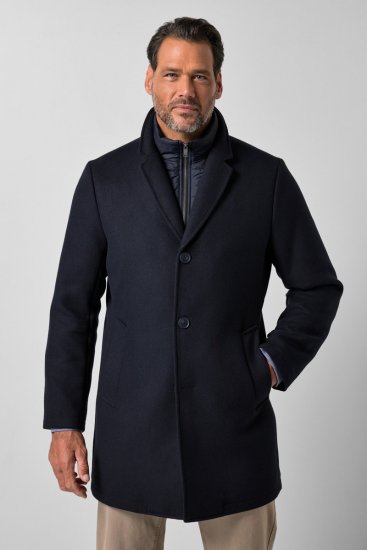 JP1880 821066 Quiltad Ullrock Mörkblå - Jackor - Stora jackor - 2XL-12XL