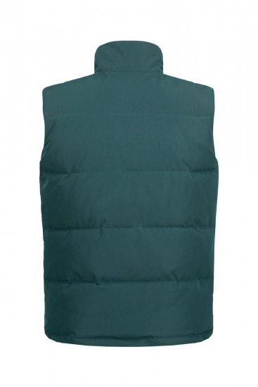 STHUGE 821232 Quiltad väst med dragkedja Olivgrön - Jackor - Stora jackor - 2XL-12XL
