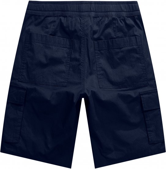JP1880 Jay-Pi Flexnamic Bermuda Cargo Shorts Navy Blue - Träningskläder & friluft - Träningskläder till herr i stora storlekar