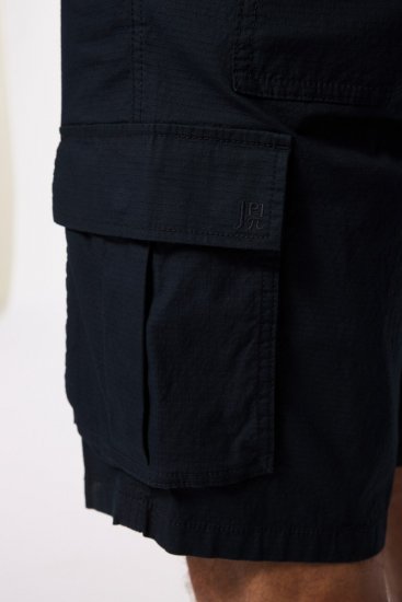 JP1880 Jay-Pi Flexnamic Bermuda Cargo Shorts Navy Blue - Träningskläder & friluft - Träningskläder till herr i stora storlekar
