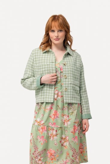 Ulla Popken 823536 Jacka Vit - Jackor - Damjackor i stora storlekar