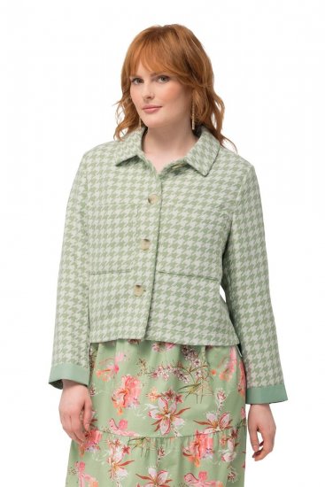 Ulla Popken 823536 Jacka Vit - Jackor - Damjackor i stora storlekar