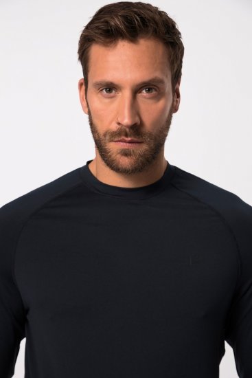 JP1880 Jay-Pi UV Protection Long Sleeve Swimming Top Navy Blue - Underkläder & badkläder - Stora underkläder för män