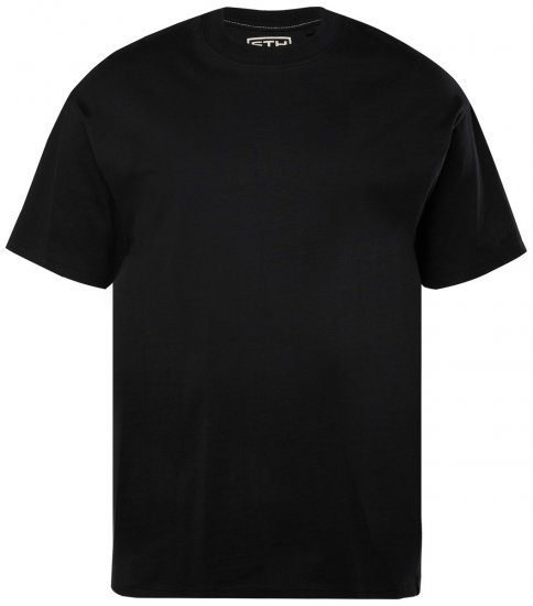 STHUGE 824720 Oversize t-shirt Svart - T-shirts - Stora T-shirts - 2XL-14XL