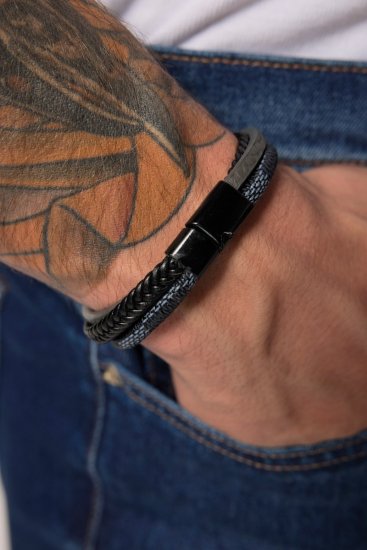 JP1880 824904 Armband extralångt Svart - Smycken - 