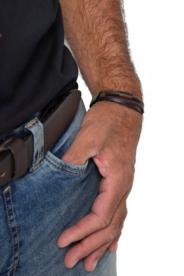 JP1880 824904 Armband extralångt Mahognybrun - Smycken - 