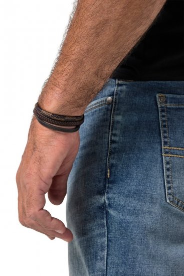JP1880 824904 Armband extralångt Mahognybrun - Smycken - 
