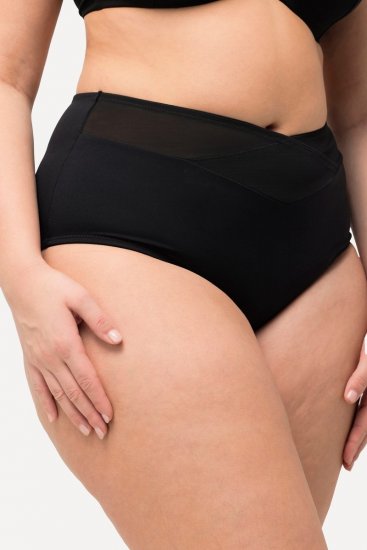 Ulla Popken 825676 Formande trosor med hög midja Svart - Shapewear - 