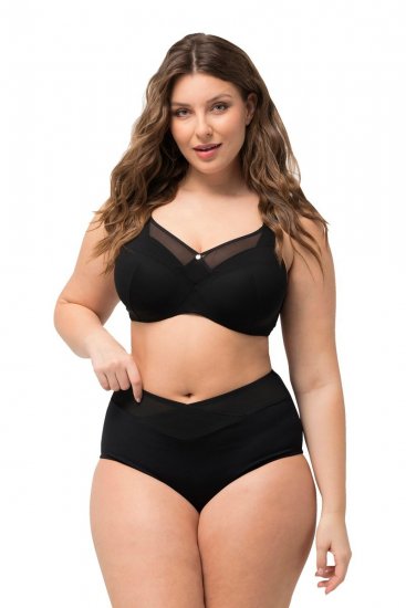 Ulla Popken 825676 Formande trosor med hög midja Svart - Shapewear - 