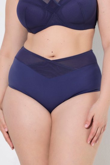 Ulla Popken 825676 Formande trosor med hög midja Kungsblå - Shapewear - 