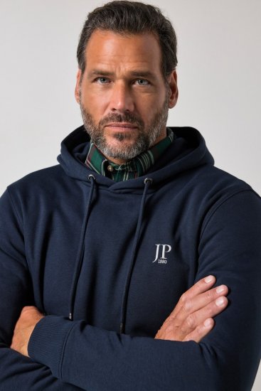 JP1880 825950 Hoodie Mörkblå TALL - TALL tröjor - TALL sweatshirts för långa män