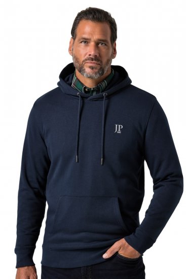 JP1880 825950 Hoodie Mörkblå TALL - TALL tröjor - TALL sweatshirts för långa män