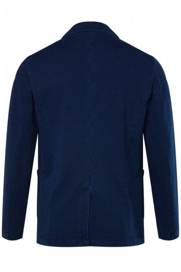 JP1880 826175 Sweatkavaj i vintagelook Mörkblå - Kostymer och kavajer - Kostymer i stora storlekar