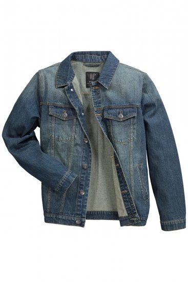 JP1880 Denim Jacket Dark Blue Denim - Jackor - Stora jackor - 2XL-12XL