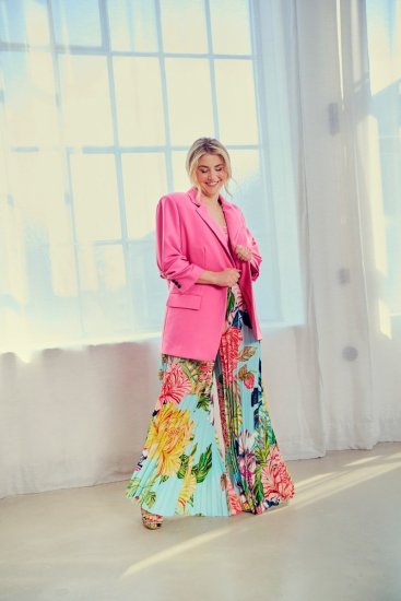 Ulla Popken 826487 Oversize kavaj Rosa - Kavajer - Damkavajer i stora storlekar