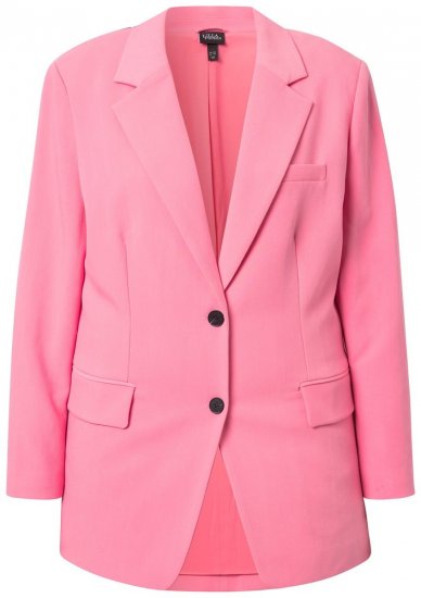 Ulla Popken 826487 Oversize kavaj Rosa - Kavajer - Damkavajer i stora storlekar