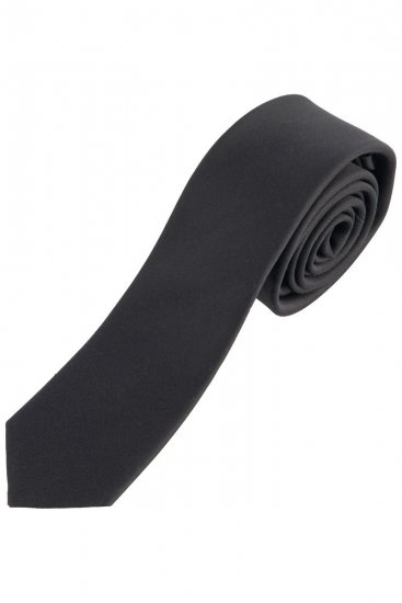 JP1880 828309 Sidenslips extralång Svart - Slipsar och flugor - 