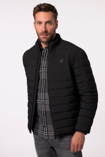 JP1880 Jacket Quilted Stand-up Collar Black - Jackor - Stora jackor - 2XL-12XL