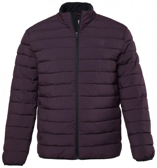 JP1880 828991 Quiltad jacka med ståkrage Plommon - Jackor - Stora jackor - 2XL-12XL