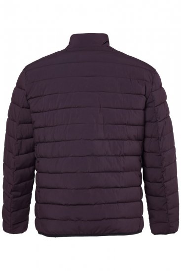 JP1880 828991 Quiltad jacka med ståkrage Plommon - Jackor - Stora jackor - 2XL-12XL
