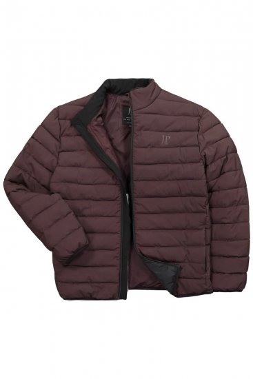 JP1880 828991 Quiltad jacka med ståkrage Plommon - Jackor - Stora jackor - 2XL-12XL