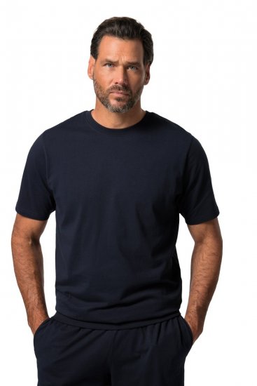 JP1880 829513 Pyjamas kort modell bellyfit Mörkblå - Underkläder & badkläder - Stora underkläder för män