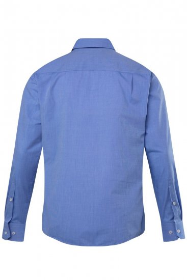Men+ 753 Långärmad Business-skjorta med klassisk krage Ljusblå - Skjortor - Stora skjortor - 2XL-8XL