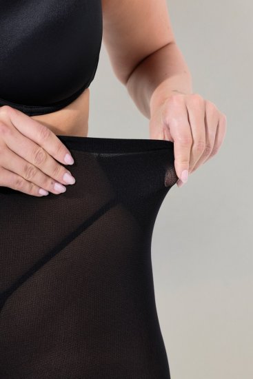 Ulla Popken 831196 Overknee-strumpor 80 den Svart - Strumpbyxor & strumpor - 
