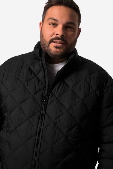 Men+ 494 Quiltad jacka med ståkrage Svart - Jackor - Stora jackor - 2XL-12XL