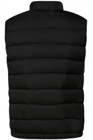 Men+ 578 Quiltad väst med ståkrage Svart - Jackor - Stora jackor - 2XL-12XL