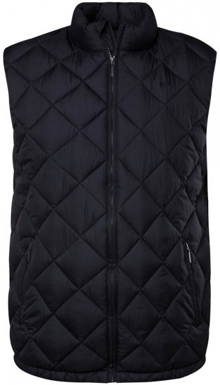 Men+ 578 Quiltad väst med ståkrage Mörkblå - Jackor - Stora jackor - 2XL-12XL