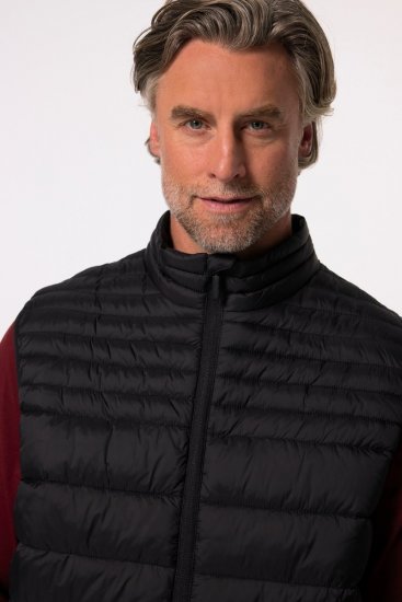 Boston Park 583 Quiltad väst med ståkrage Svart - Jackor - Stora jackor - 2XL-12XL