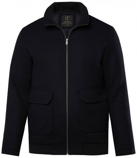 JP1880 831627 Bomberjacka i ullmix Mörkblå - Jackor - Stora jackor - 2XL-12XL