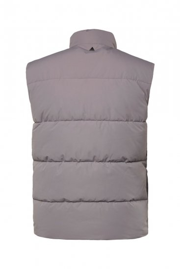 JP1880 831639 Quiltad väst i återvunnen polyester Mörkgrå - Jackor - Stora jackor - 2XL-12XL