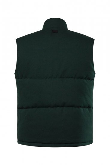 STHUGE 831896 Vadderad flanellväst Mörkgrön - Jackor - Stora jackor - 2XL-12XL